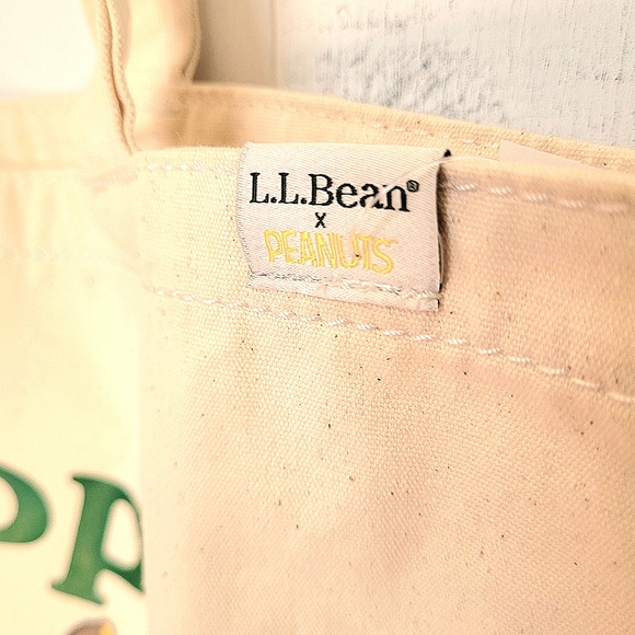 LL BEAN  HAPPY CAMPER TOTE BAG - Picture 3 of 8